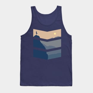 On Top of the Mountain Yoga Tank Top